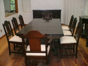 Sra Gonzalez Avisos gratis en Mexico lindo en Magdalena Contreras |  Comedor Antiguo 1930 Excelente estado Caoba tallado, mesa c 2 extensiones, Aproveche, buen precio