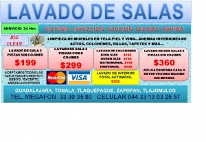 Roberto Avisos gratis en Mexico lindo en Guadalajara |  Lavado de sala en guadalajara 10% Descuento, SERVICIO A DOMICILIO