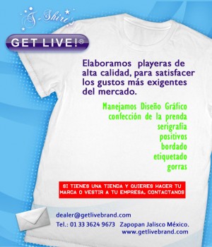 GET LIVE Avisos gratis en Mexico lindo en Zapopan |  PLAYERAS Y SERIGRAFIA, PLAYERAS DE MODA
