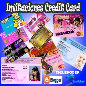fashion card Avisos gratis en Mexico lindo en Coacalco |  fashion card invitaciones tipo tarjeta de credito, invitaciones tipo tarjeta de credito ,fotobotones y pulseras