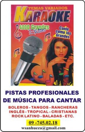  Avisos gratis en Mexico lindo en El Oro |  INTERCAMBIO PISTAS PROFESIONALES PARA CANTANTES., Intercambio PISTAS PARA CANTAR.