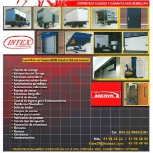 Rodolfo Valdos Avisos gratis en Mexico lindo en Alvaro Obreg&oacute;n |  Elevadores, Puertas autom&aacute;ticas y rampas niveladoras, Fabricaci&oacute;n, reparaci&oacute;n y mantenimiento
